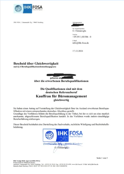 Ofis Personeli Denklik.İhk Fosa